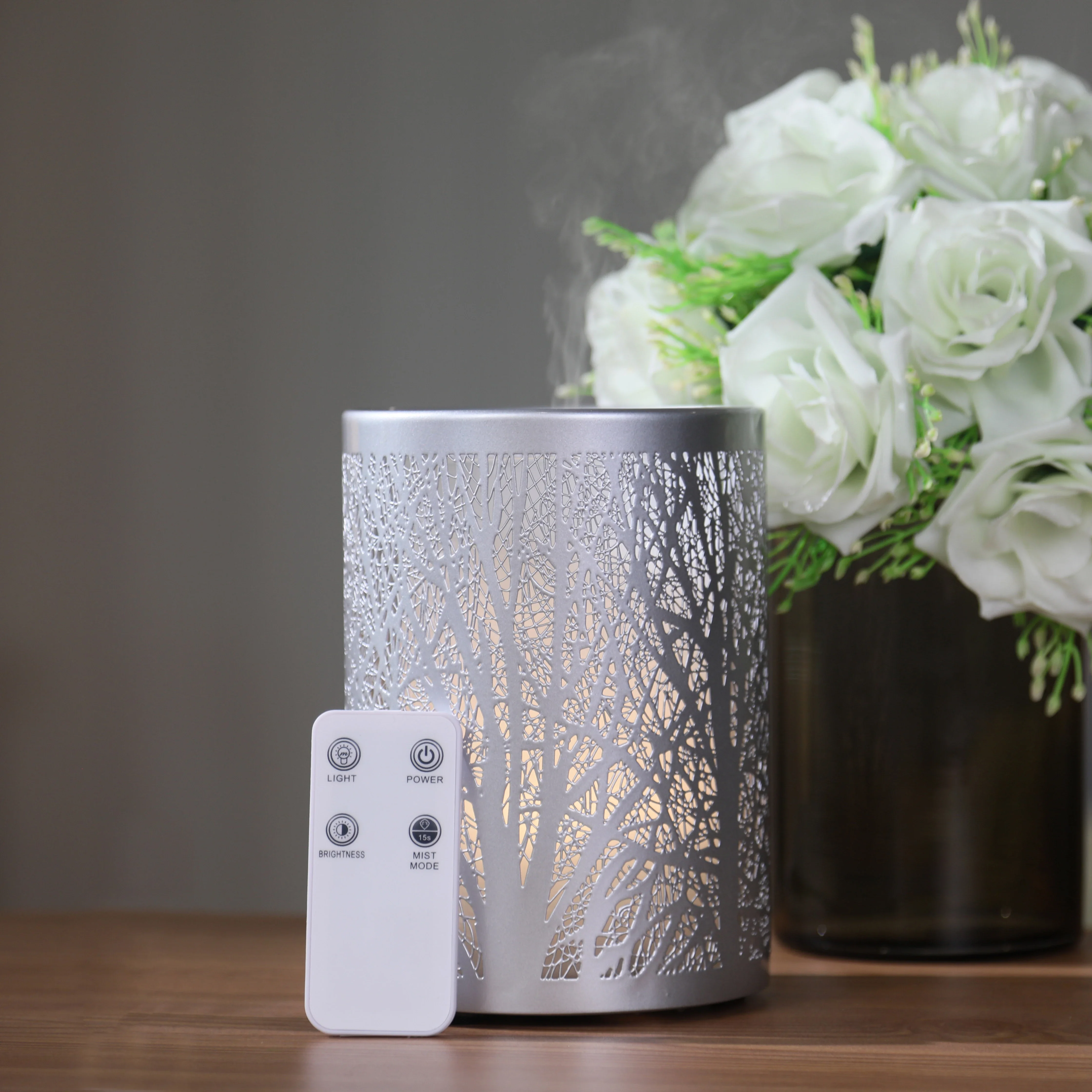 100ml Iron Electric Aroma Diffuser  Remote Control Hotel Room Office Scent  Aromatic Therapy