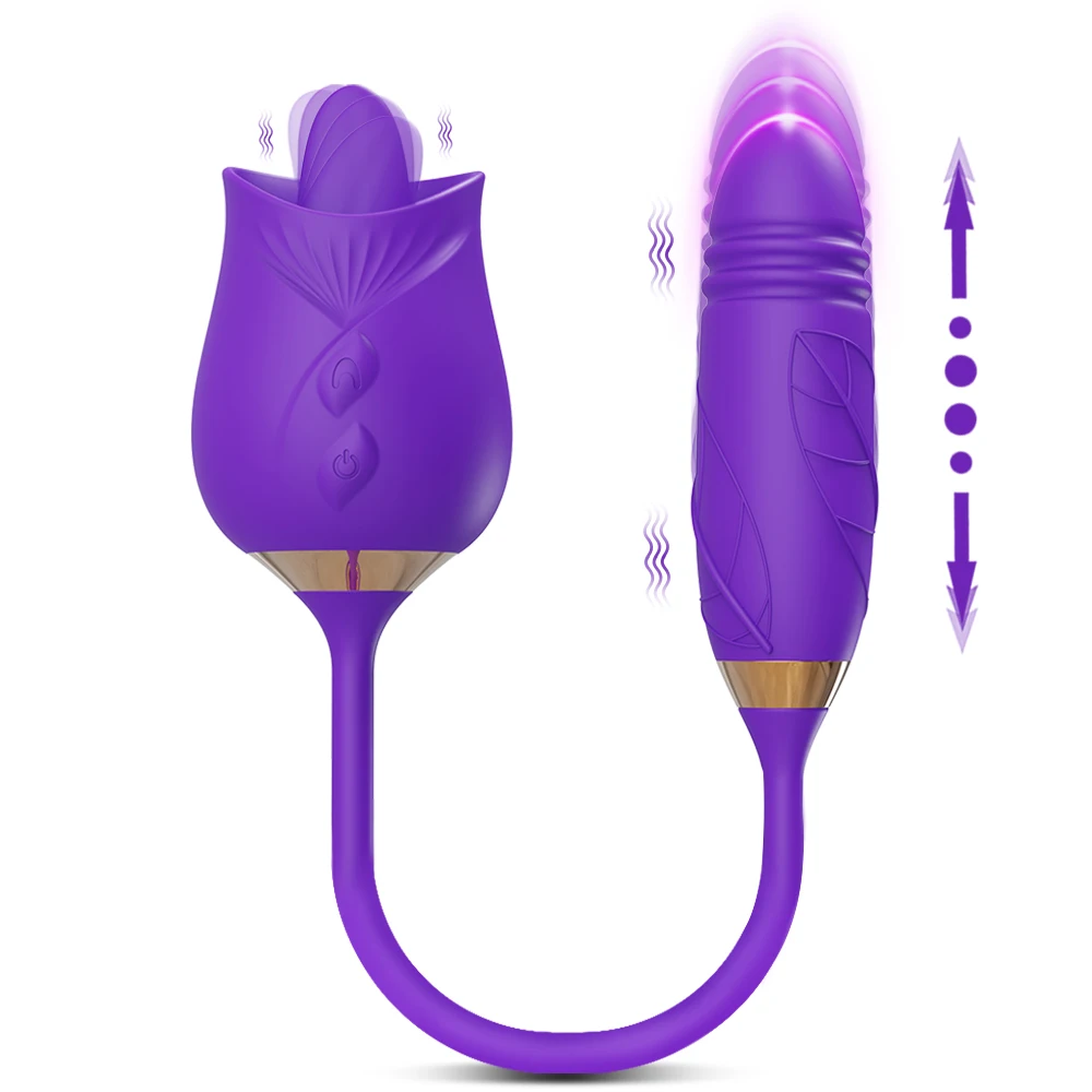 Rabbit Vibrator 2 In 1 Für Klitoris Und Vagina Stimulation_voghion.com