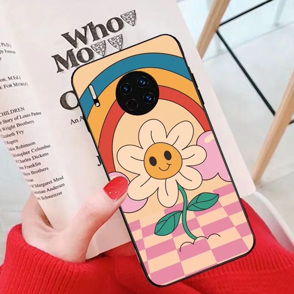 Sunflower Art Phone Case For Huawei Mate 10 20 30 40 50 lite pro Nova 3 3i 5 6 SE 7 pro 7SE