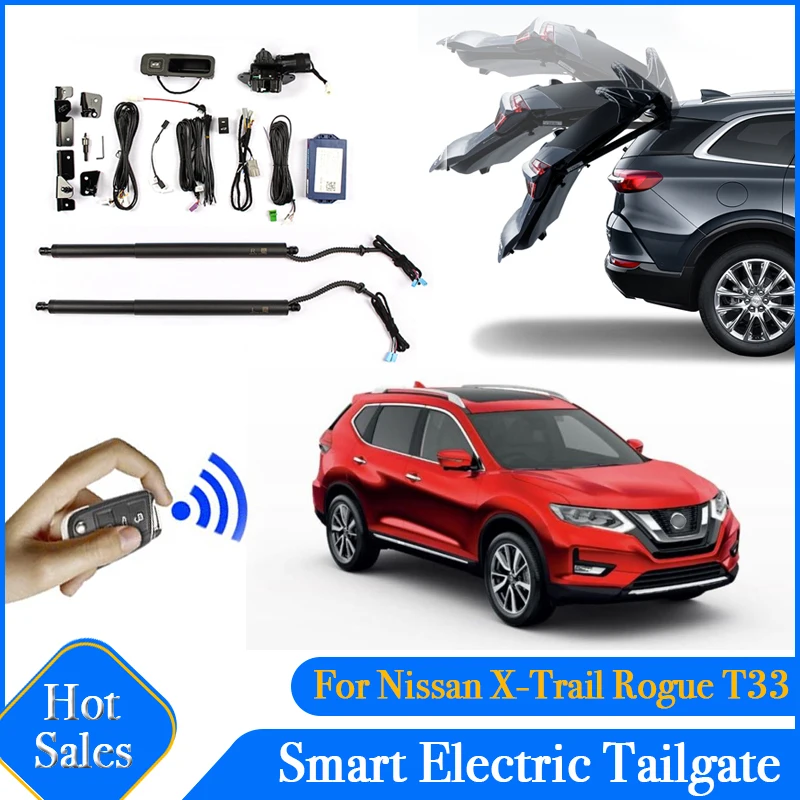 Car Power Opening Electric Suction Tailgate Intelligent Tail Gate Lift Strut For Nissan X-Trail XTrail Rogue T33 2021~2024