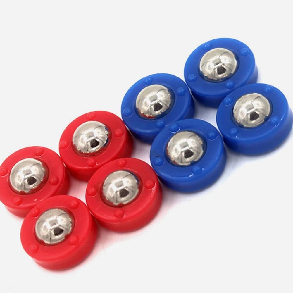 24 Pcs Shuffleboard Children's Ball Bearings Stick Replacement Balls Plastic Pucks Roller