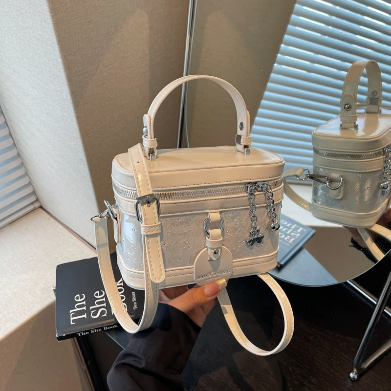 

Высококачественные универсальные маленькие сумки-коробки для женщин, изысканный дизайн со стразами, дорожная сумка-мессенджер, новая трендовая сумка через плечо