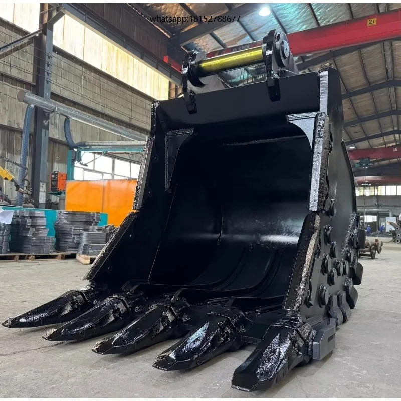 Construction Equipment Excavator Spare Parts Heavy Duty Rock Bucket