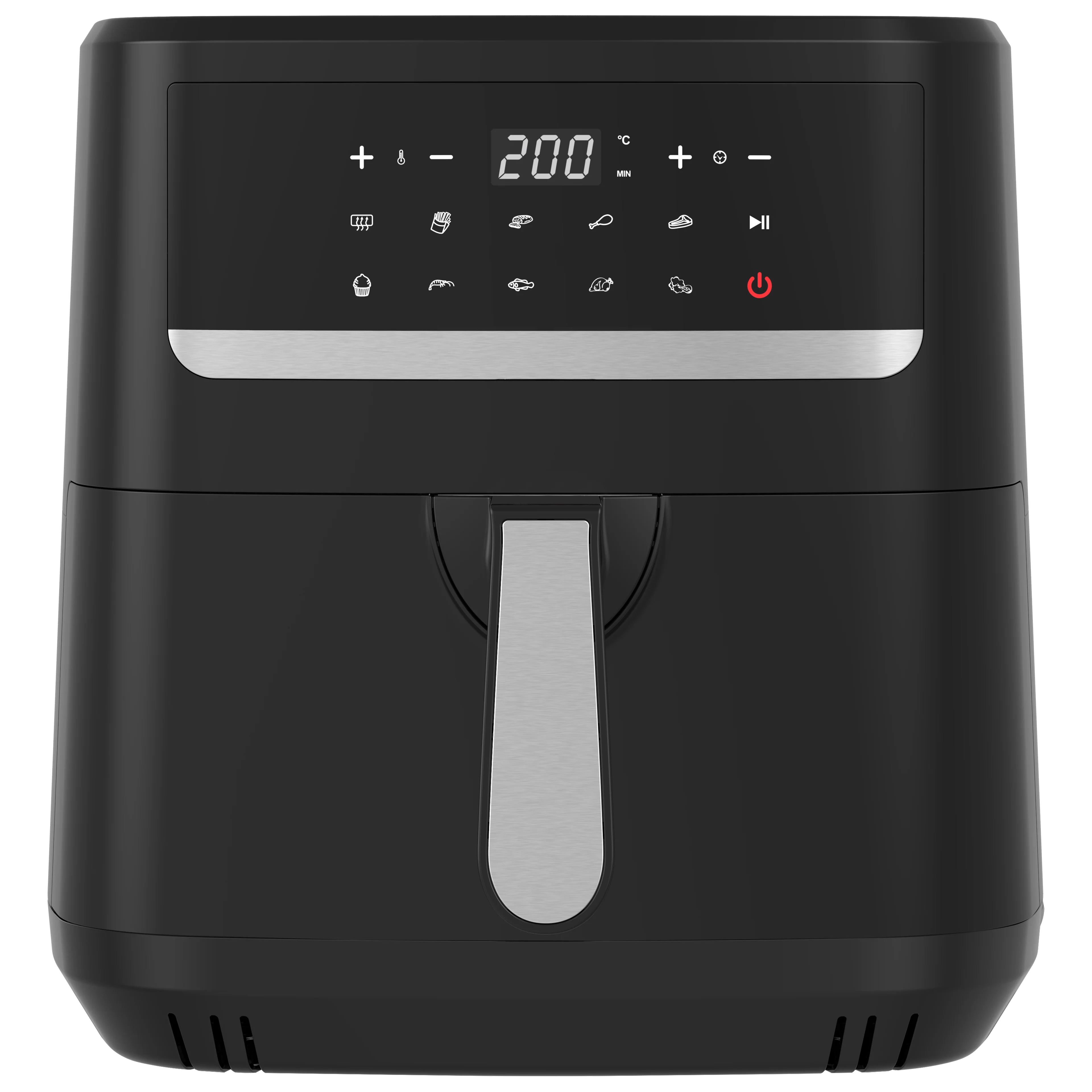 

2026 New Model Multi-functionalLarge Capacity 8l 10L Oil Free Smart Air Fryers Oven Electric Air Fryers Digital for Sale Microwa