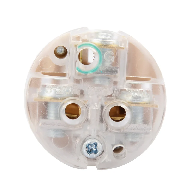 สีเหลืองอเมริกัน NEMA 6-20R ประกอบหญิงอุตสาหกรรม 20A/250V อุปกรณ์สายไฟโดยตรงซ็อกเก็ต ETL การรับรอง