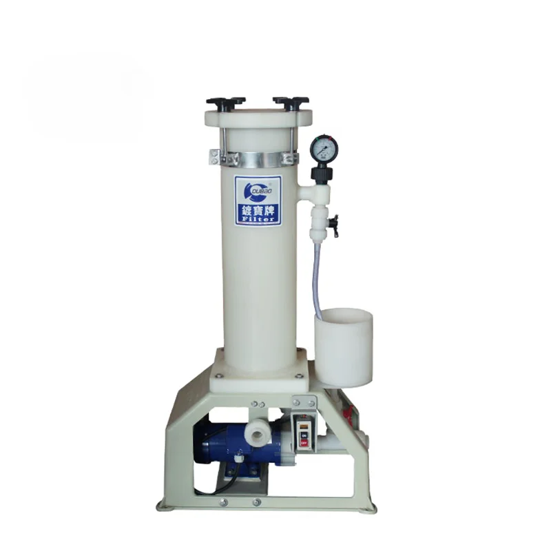 CE certificated professional acid/alkaline water filter machine for chemical industry