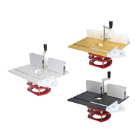 Router  with Top Plate Router Lifting Base Woodworking Slotting Trimming Chamfering Table Top Router Table Base Plate