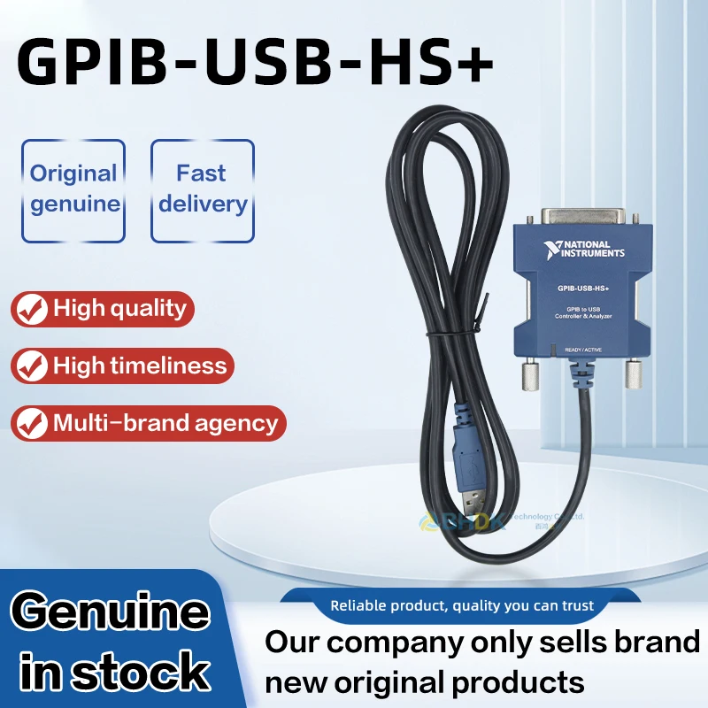 For GPIB-USB-HS+ USB to GPIB Controller Interface Adapter NI Instrument Communication Card
