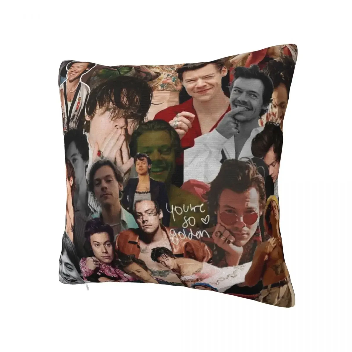 Harrys Pillowcase Printing Polyester Cushion Cover Decor Styles Throw Pillow Case Cover Home Square 40*40cm