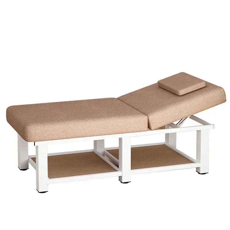 High-end Massage Tables Beauty  Special Beauty Bed Massage Beds Physiotherapy Home Bed with Hole Folding Embroidery Spa Bed