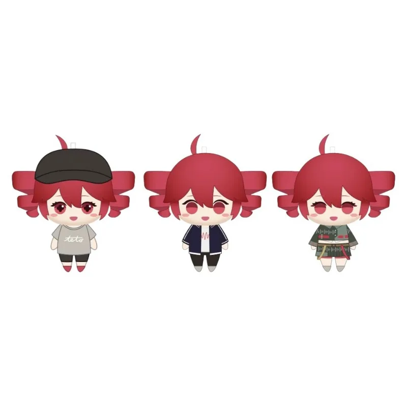 15cm Kasane Teto Plush Toy Doll Anime Game Peripheral Doll Desktop Ornament Decoration Anime Cartoon Collection Birthday Gifts - Image 2