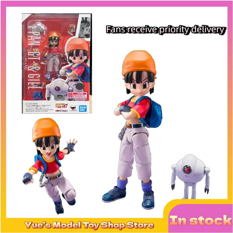 

В наличии: Коллекционная подвижная фигурка Bandai Dragon Ball GT Сяофан и Джиру (внучка Гоку), аниме-модель, игрушка, подарок