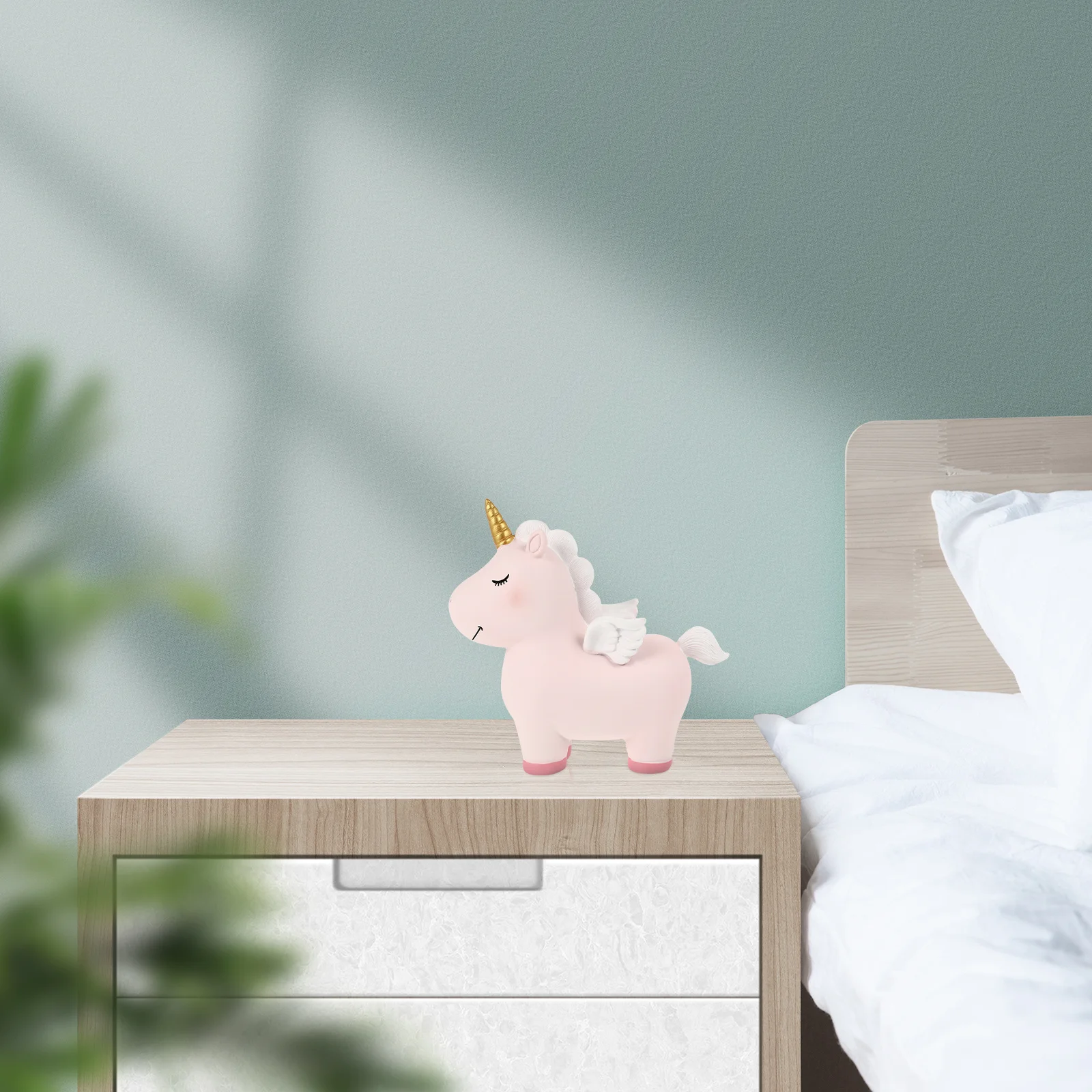 VICASKY 貯金箱 レジン製 貯金箱 漫画風 マネー収納ジャー 貯金ポット クリスマス 誕生日飾り