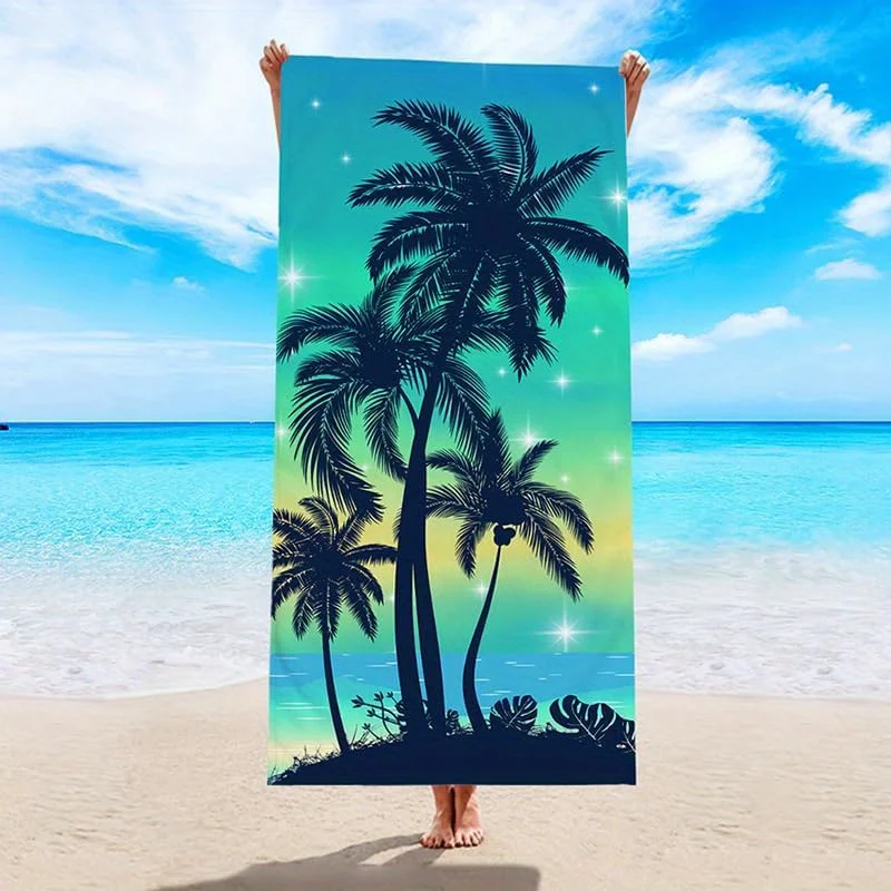 Microfiber Beach Towel Beach Towels Large Designer Beach Towel Sun Protection Windproof Swimming Pool Camping Travel Blanket