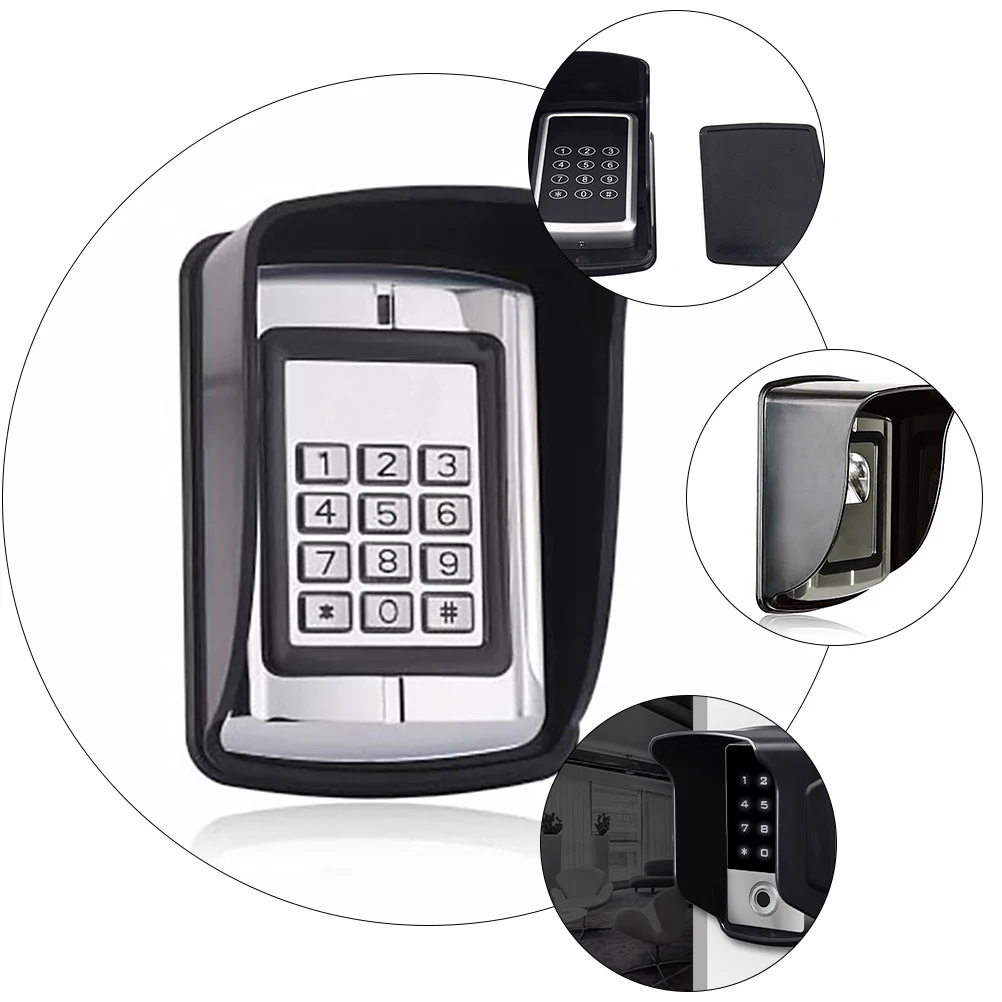 

Access Control Waterproof Cover Outdoor Protector Doorbell Attendance Machine Plastic Dust-proof Box Small System Hood Weather