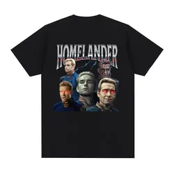 Limited Homelander Vintage Graphic T-shirt Cool Party The Boys T Shirts Men Women Harajuku Hip Hop Fashion Oversized Man T Shirt