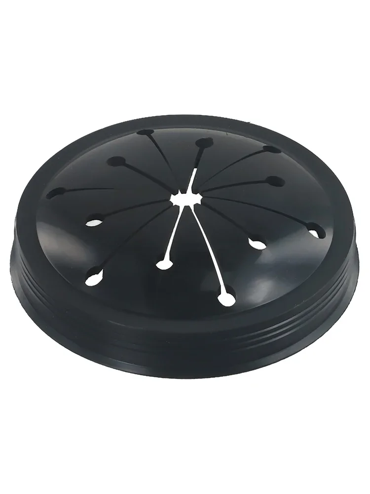 Black Food Waste Processor Splash Proof Ring Sealing Plug Kitchen Waste Shredder Part Rubber Sink Garbage Disposal Home Reusable