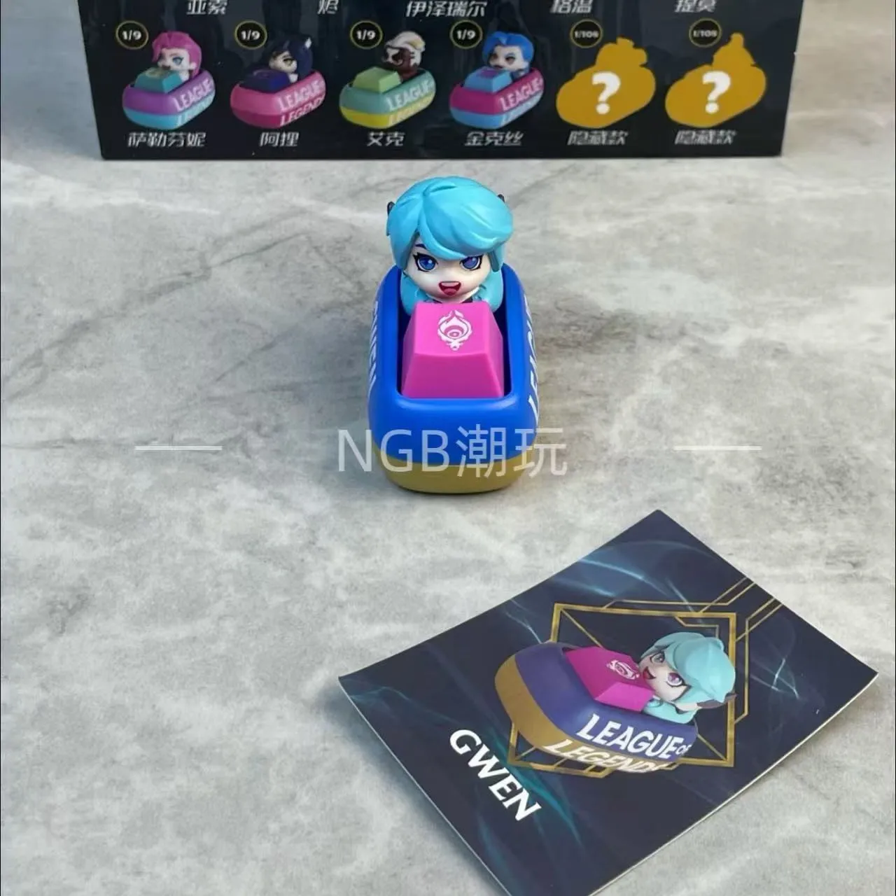 In Stock Genuine League Of Legends Soap Studio Keycap Blind Box