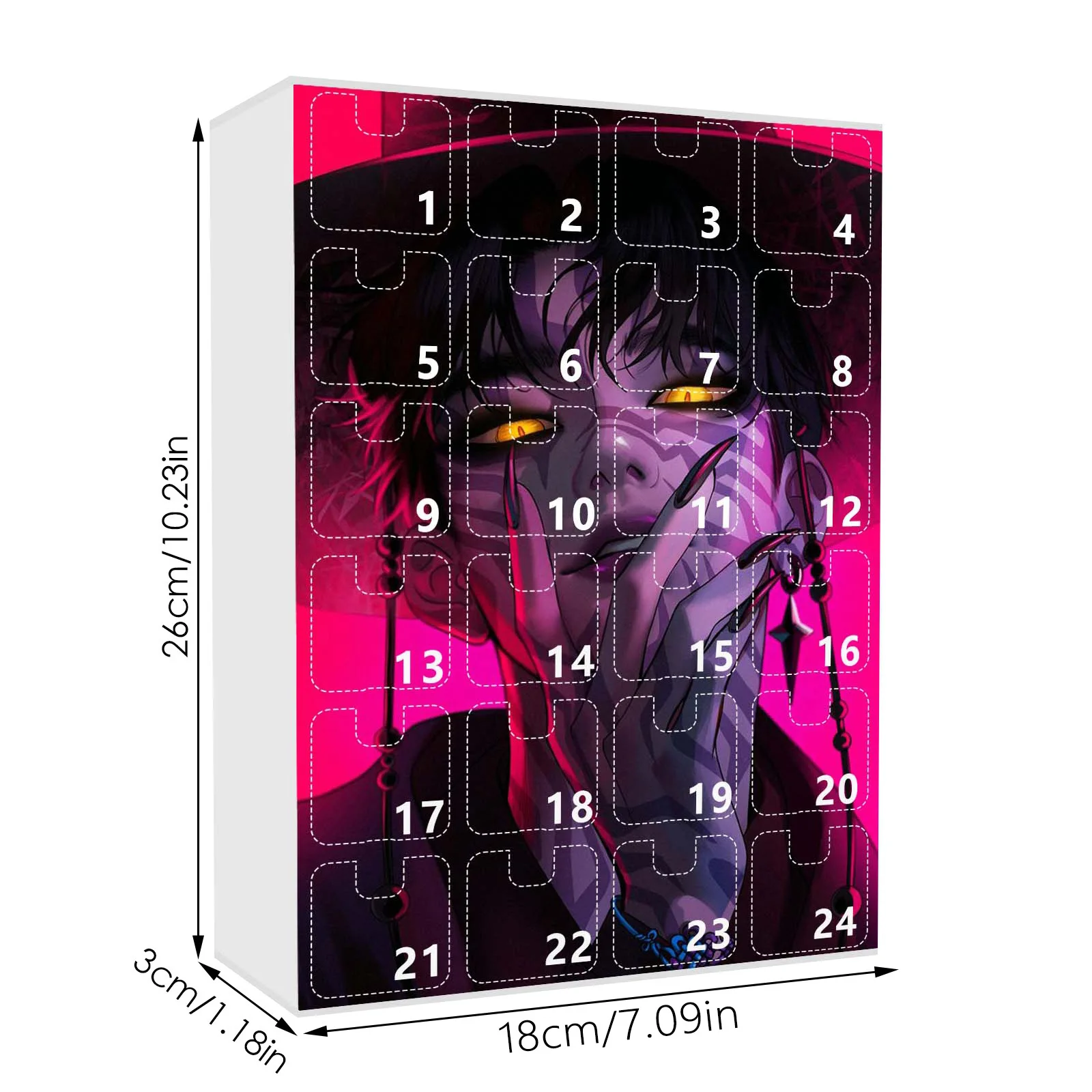 New Demon Hunter Advent Calendar KPop Demon Hunter Christmas Countdown Calendar Gift 24Days 2025 Blind Box Funny Kids Gift Items - Image 6