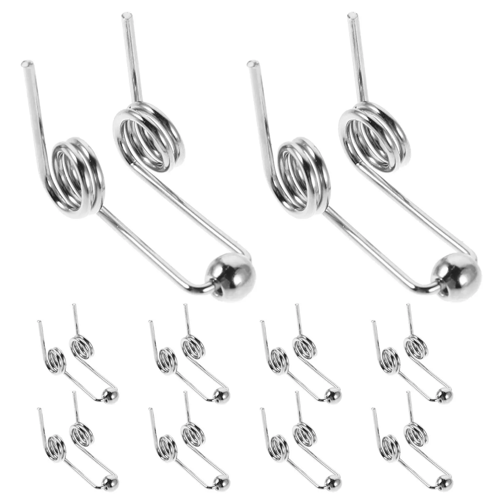 

10 шт. Сверхпрочные металлические торсионные пружины для плойки, сменные детали, аксессуары для DIY-инструментов для завивки волос, высокотемпературные