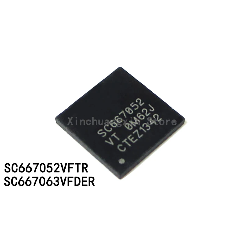 SC667052VFTR SC667052VT 0M62J SC667063VFDER SC667063VE 5M75B QFN ARM microcontroller chip