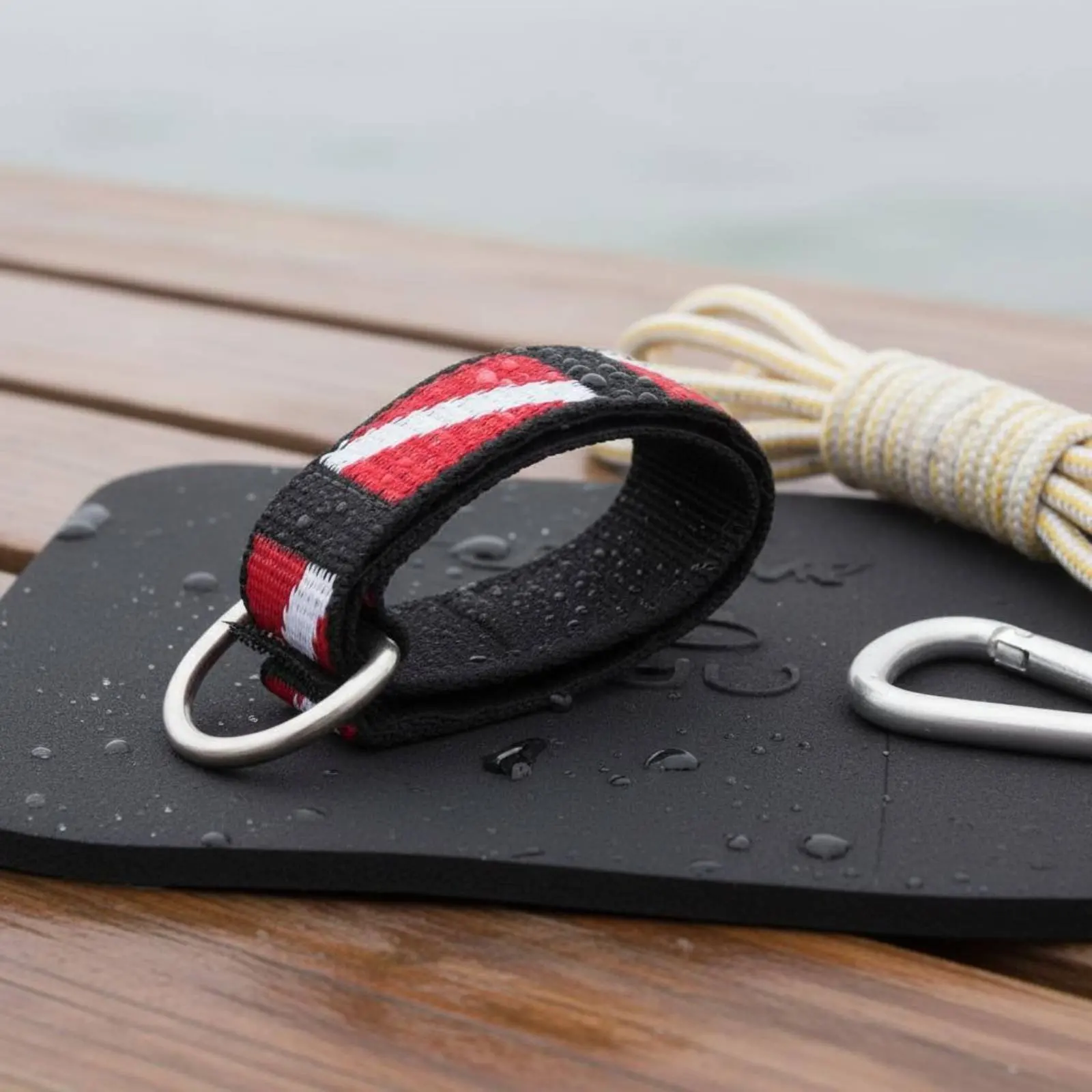 

Freediving Safety Lanyard Secure Attachment Anti-Misplacement Diving Tether Diving Anti-Misplacement Strap for Freedivers