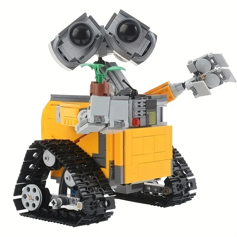 Technical Ideas 21303 Wall-E Robot Building Blocks Model Assembly Moc Bricks With DIY Electronic Kit Toys For Boys Children Gift