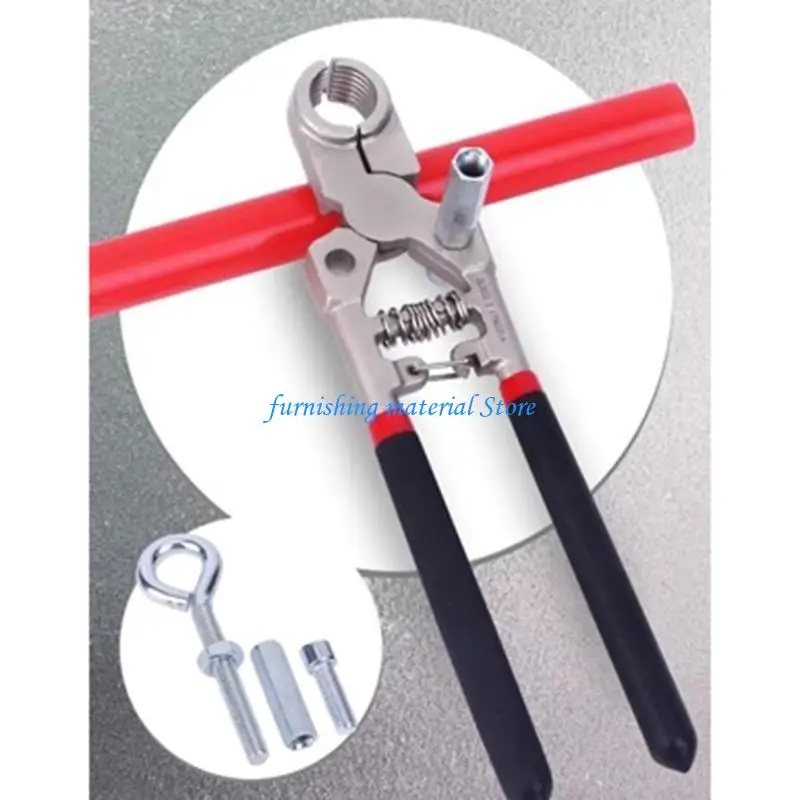 Y5GD Durable Alloy Heat Pipe Disassembly Pliers Floor Heating Forceps Perfect for Professionals and Home Repairers