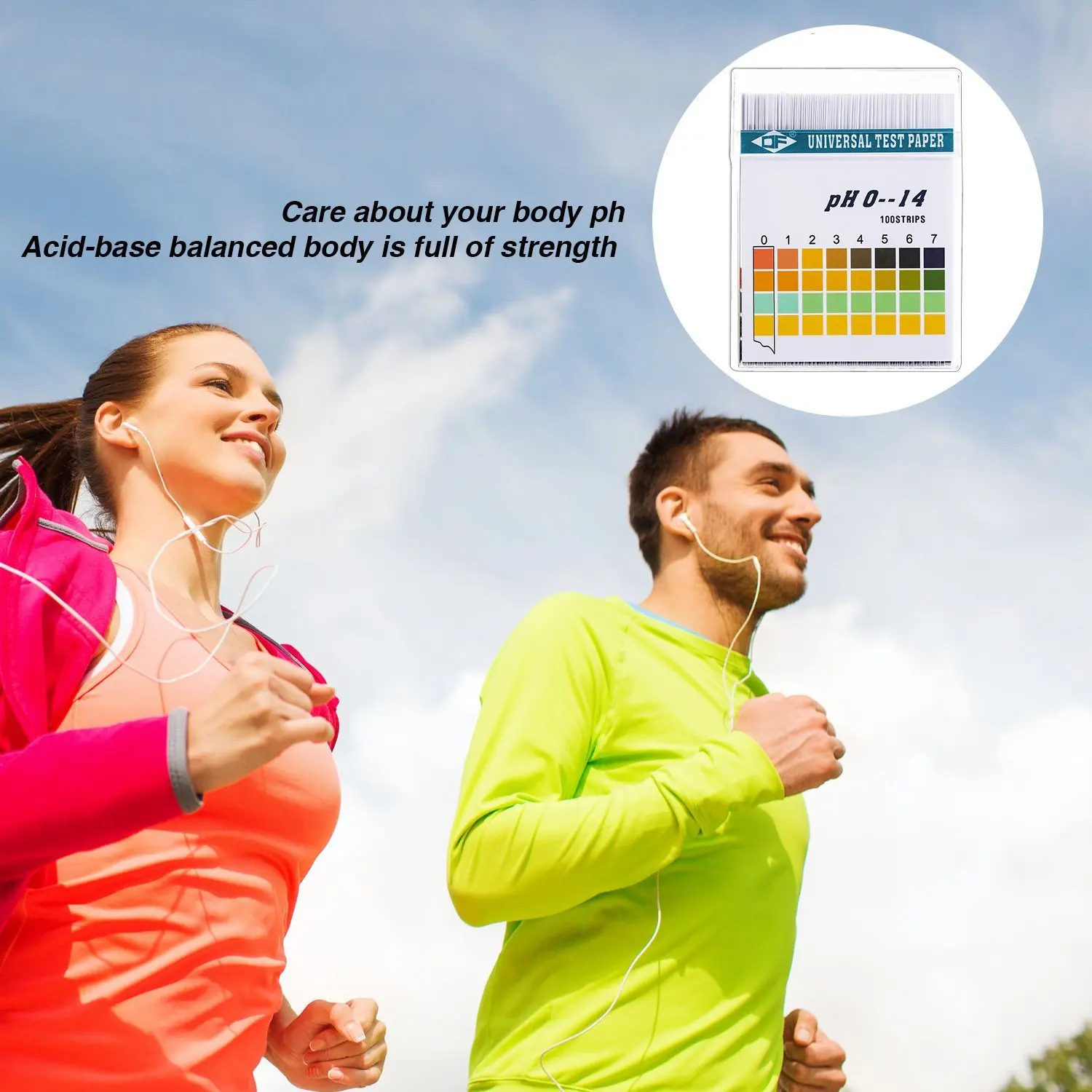 pH Test Strips Universal pH 0-14 Test Paper Litmus for Test Body Acid Alkaline pH Level Skin Care Aquariums Drinking Water