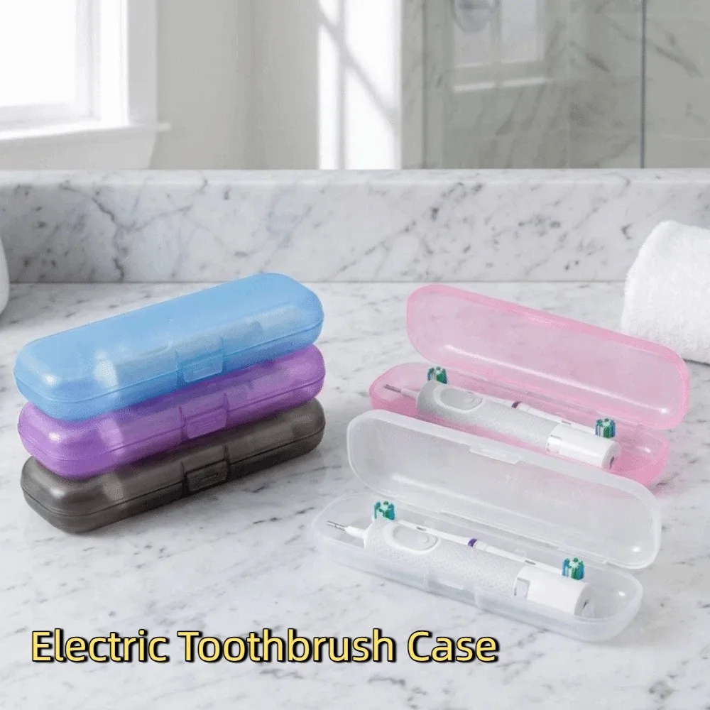 Plastic Electric Toothbrush Case Dust-proof Moisture-proof Toothbrush Storage Box Lightweight Toothbrush Protective Cover view 5