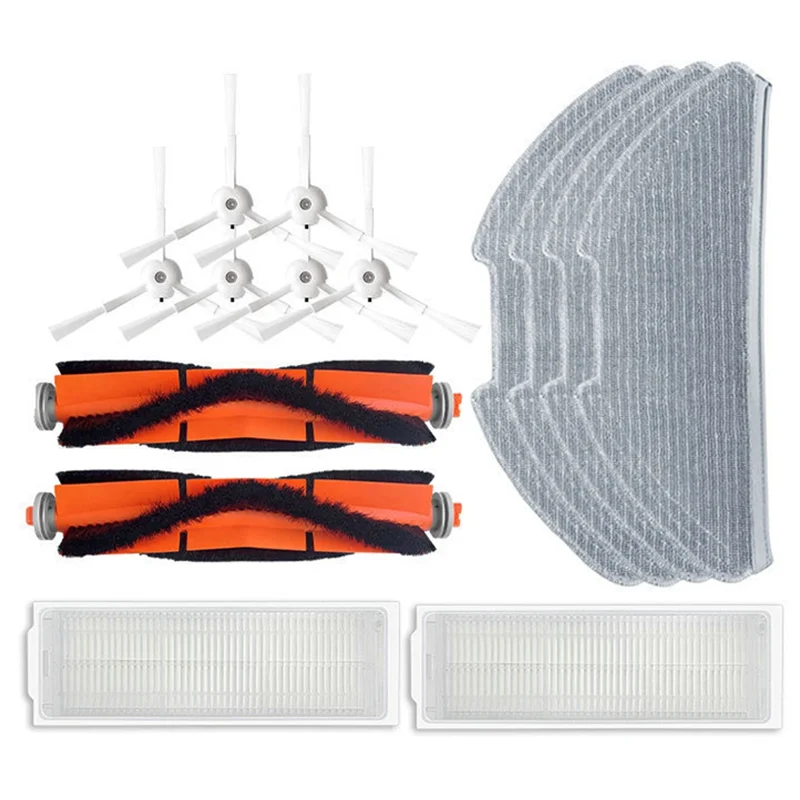 

AB47-14PCS Accessories Kit For Xiaomi Robot Vacuum Mop 2 Lite / Mi Robot Vacuum Mop 2 Pro / MJSTL / MJST1S / MJST1SHW Accessorie