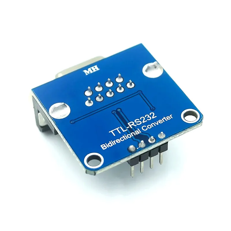 MAX3232 RS232 إلى TTL وحدة تحويل المنفذ التسلسلي أنثى DB9 موصل MAX232 وامض مجلس لاردوينو