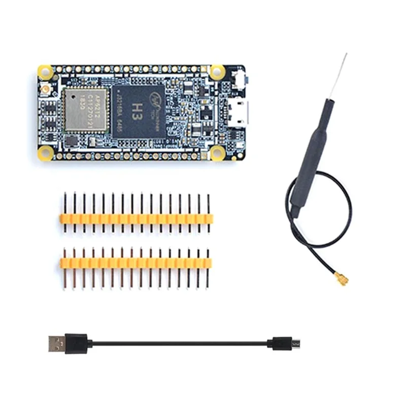 

For Nanopi DUO2 Development Board +Micro-USB Cable+Antenna 512M DDR3 Allwinner H3 Wifi Bluetooth Ubuntu Core Iot Module Kits