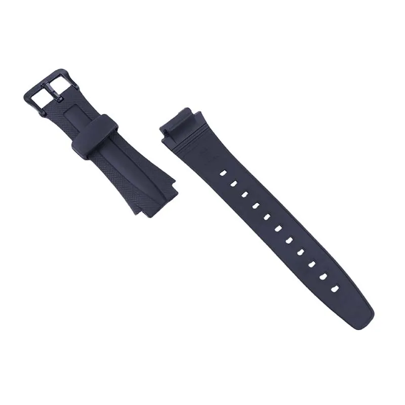 Watch Accessories 17mm Men\'s Resin TPU watch band Compatible for Casio AQ-160W AQ-163W watch strap women Special sport wristband