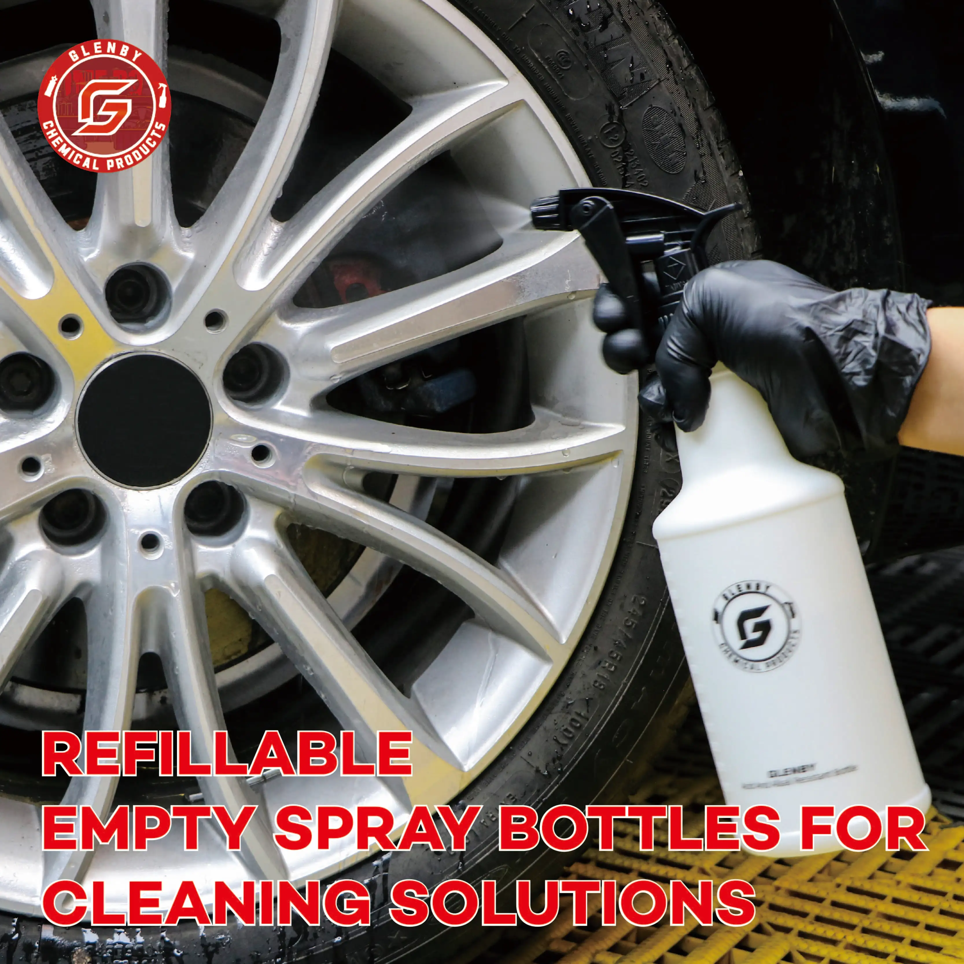 زجاجة رذاذ تنظيف السيارة؛ زجاجة رذاذ سقي النباتات؛ زجاجة رذاذ تنظيف المنزل.