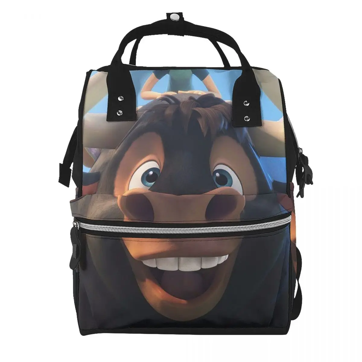 Ferdinand Animated Short Films Student Backpack School Bag Hiking Travel Daypack for Men Women Bookbag Shoulder Bags