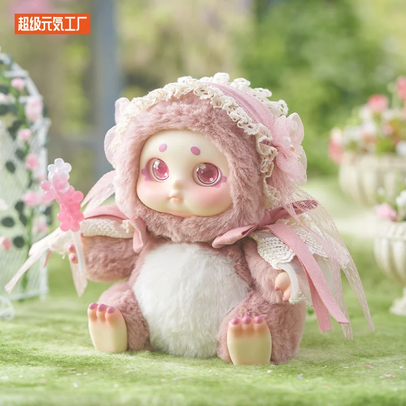 2024 New Cino Sweet Fantasy Flower House Elf Series Blind Box Cartoon Anime Plush Toys Garage Kit Decoration Surprise Box Gift