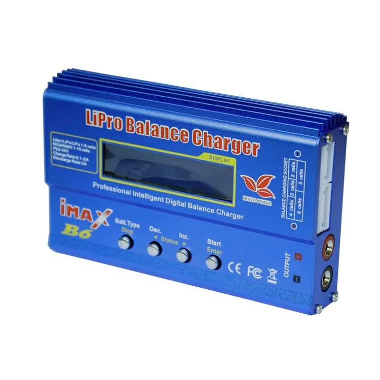 IMAX B6 B6AC 80W Akkuladegerät für Lipo NiMh Li-Ion Ni-Cd Digital RC B6 Lipro Balance Ladegerät Entlader + 12V 5A Adapter – Detail 2