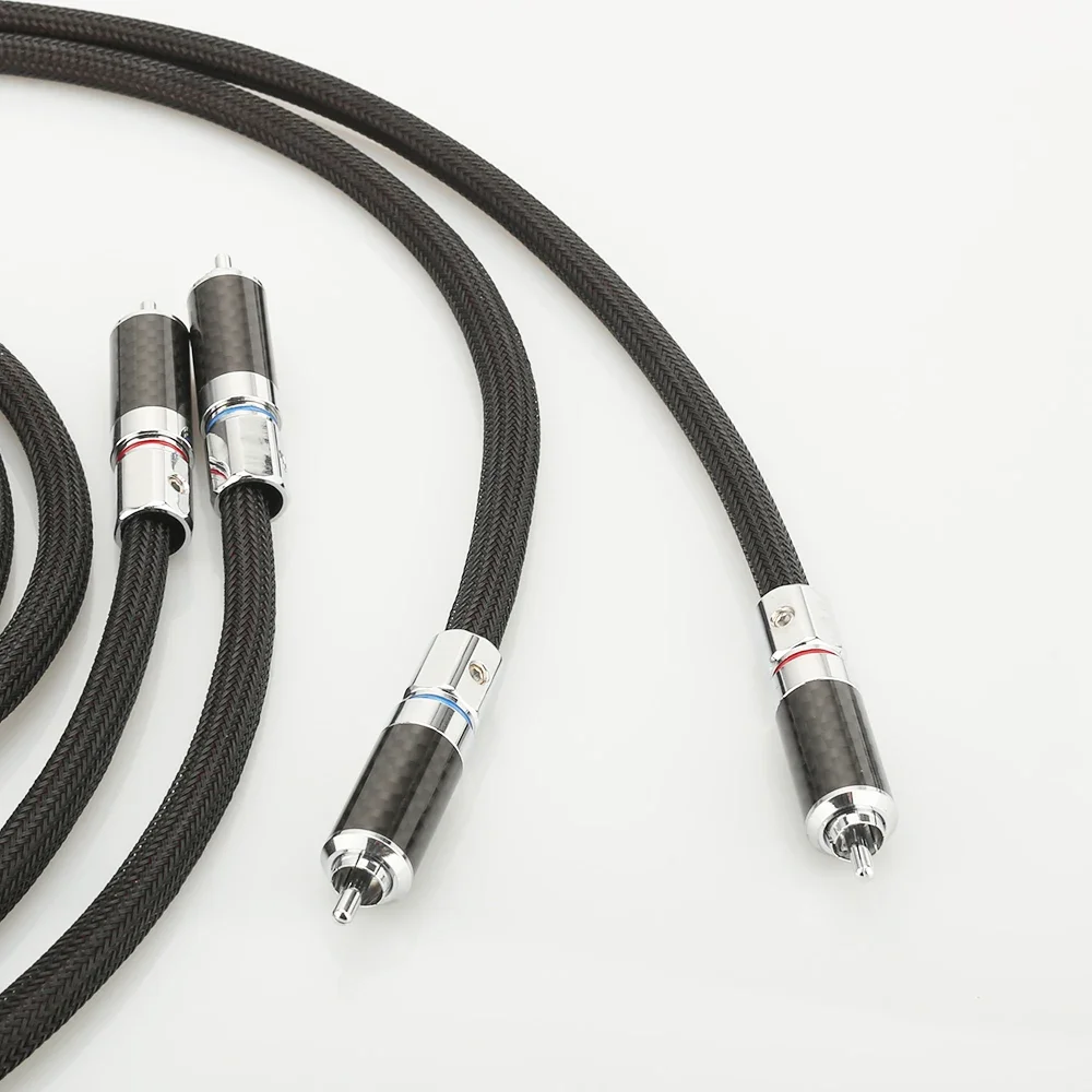 

Пара 100% чистого твердого серебра с аналоговым соединительным кабелем Phono-Phono Stereo, совместимым с динамиком, AMP, проигрывателем и приемником