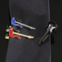 Personality Tie Clip for Men, Boutique Suit, Creative Tie Clip, Guitar Modeling, Multi-Color, Versatile Tie Clip, New