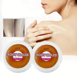 GZE BODY GLAZE Deep Moisturizing And Firming - Smooth Dry Skin For Both Men And Women Silky Smooth Skin Exfoliating Gel