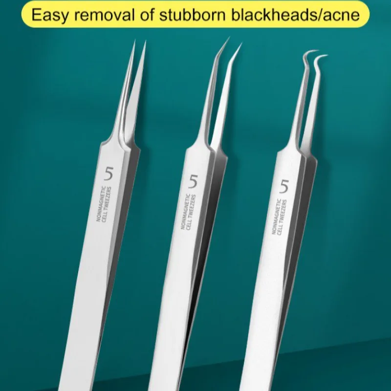 Blackhead Clip Acne Cleaning Clip Stainless Steel Clip Clip Blackhead Removal Acne Cleaner