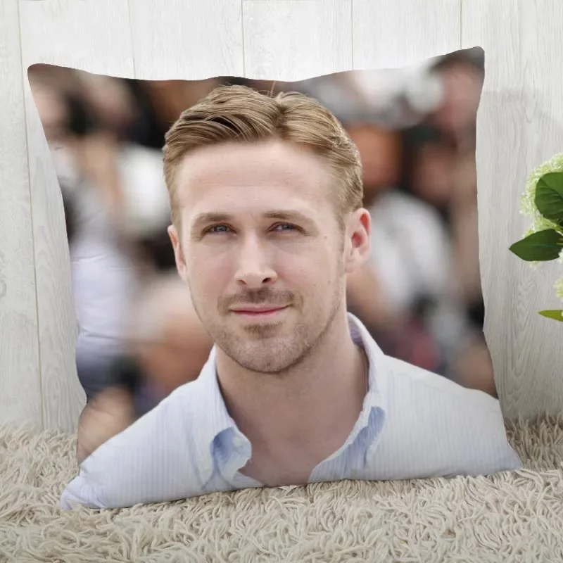 Ryan Gosling Pillow Cover Customize Pillowcase Modern Home Decorative Pillow Case for Living Room