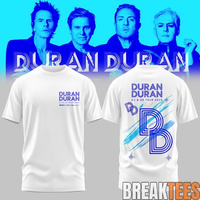 Duran Duran - UK&EU Autumn Tour 2026 Limited Summer Men's and Women's Parent Child Cotton T-shirt Comfortable High Quality