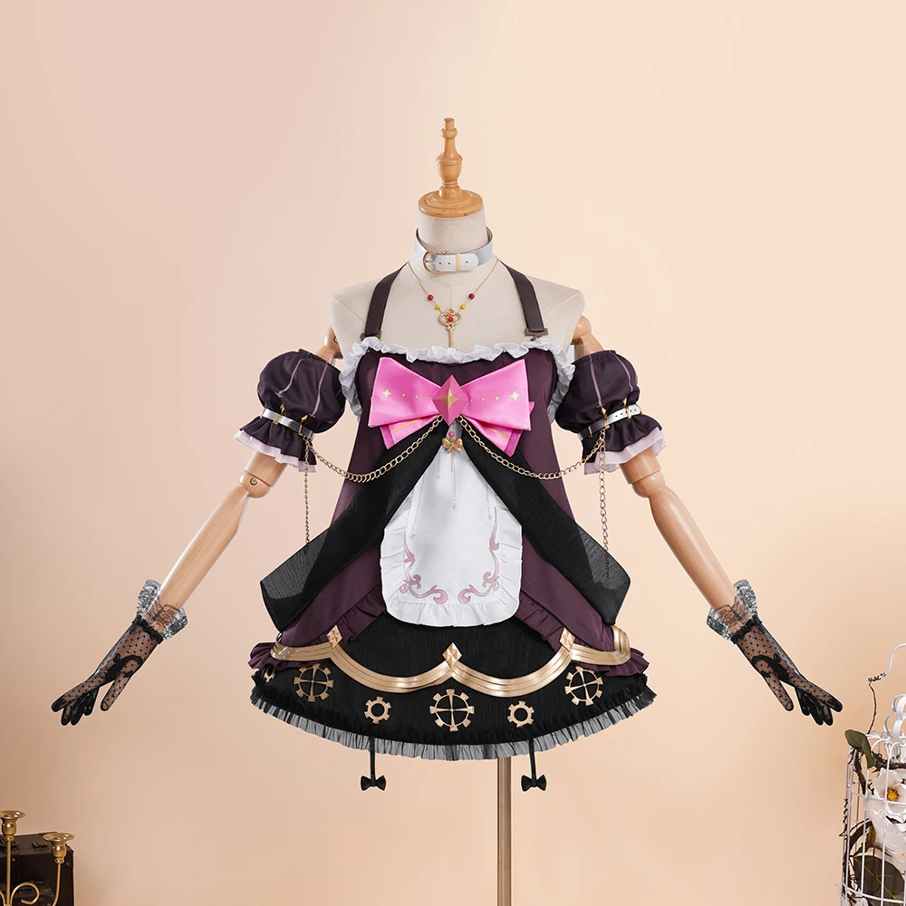 أزياء لوليتا التأثيرية من Ace Taffy فستان الأميرة Feifei برقبة رسن مع عباءة ملابس تنكرية للهالوين
