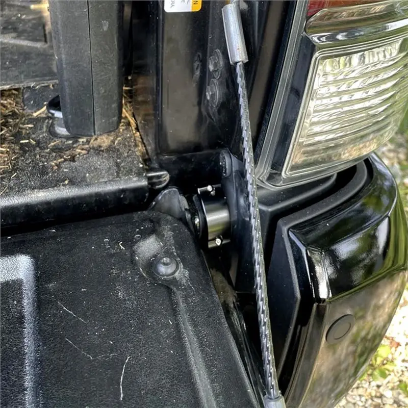 الباب الخلفي قفل مضاد للسرقة لتويوتا تاكوما 2016-2023 شاحنة السرير مفتاح قفل أجهزة الأمن الملحقات