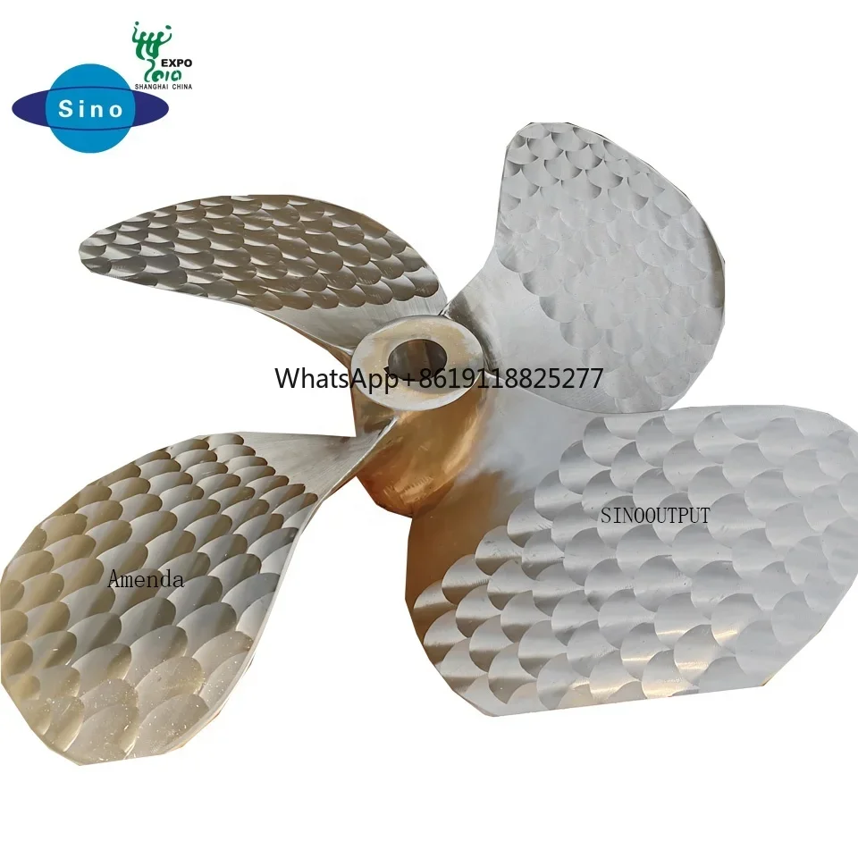 

Bronze Cu4 material diameter 1500mm 4 blades marine ship propeller in hot sale with good price