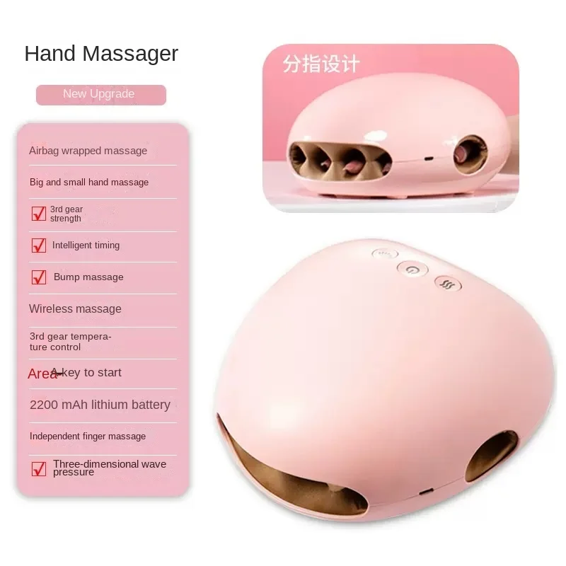 Smart Wireless mão massageador, elétrico, palma, dedo, articulação, fisioterapia, novo