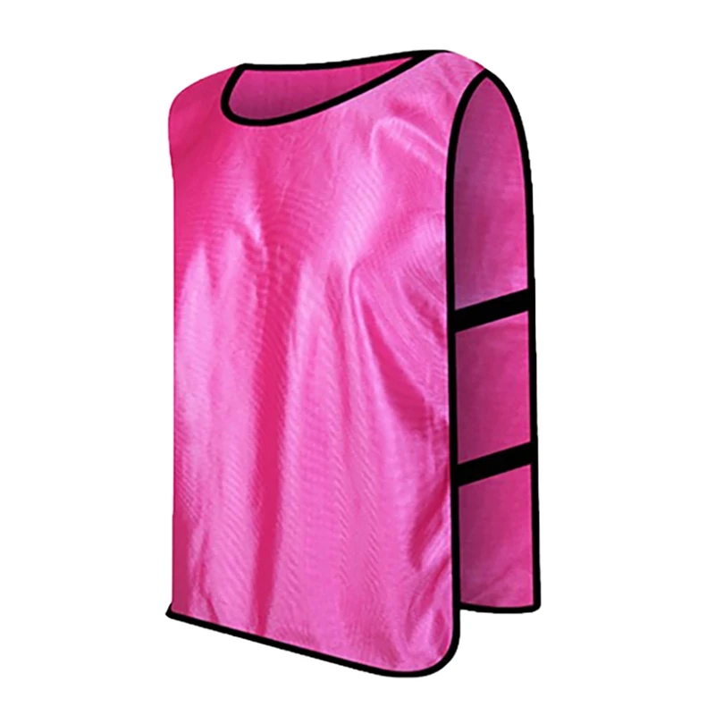 6 Pack Pennies Scrimmage Vests Adult Football Jersey For Soccer Basketball Volleyball And Other Team Games Pink