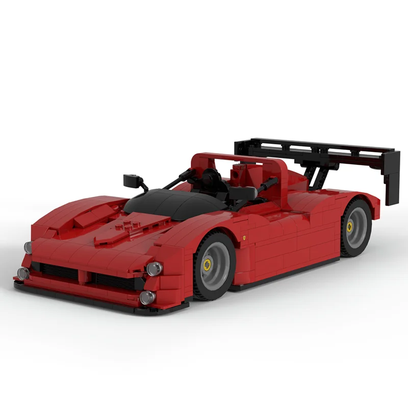 851pcs MOC Italian Race Car SP Iconsed Model Building Blocks Christmas Gifts Architecture Toy DIY Idea Education Kids Birthday